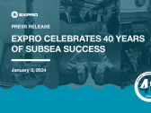Expro Celebrates 40 Years of Subsea Success