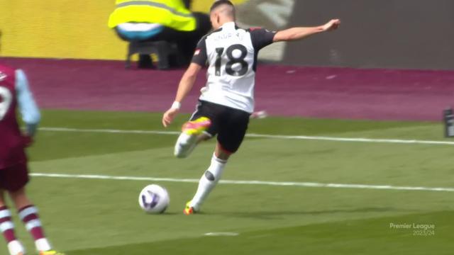 Pereira slots home Fulham's opener v. West Ham