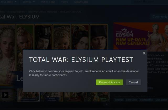 Total War: Elysium Playtest