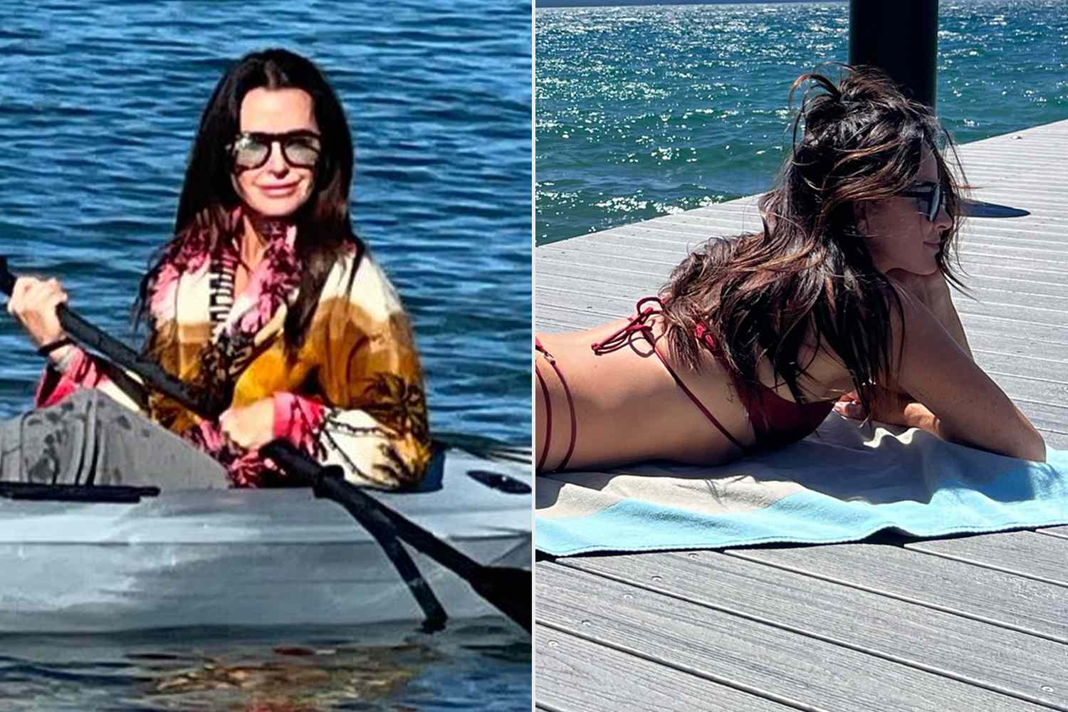 Kyle Richards Vacations in Lake Tahoe After News “Buying Beverly Hills” Was Canceled