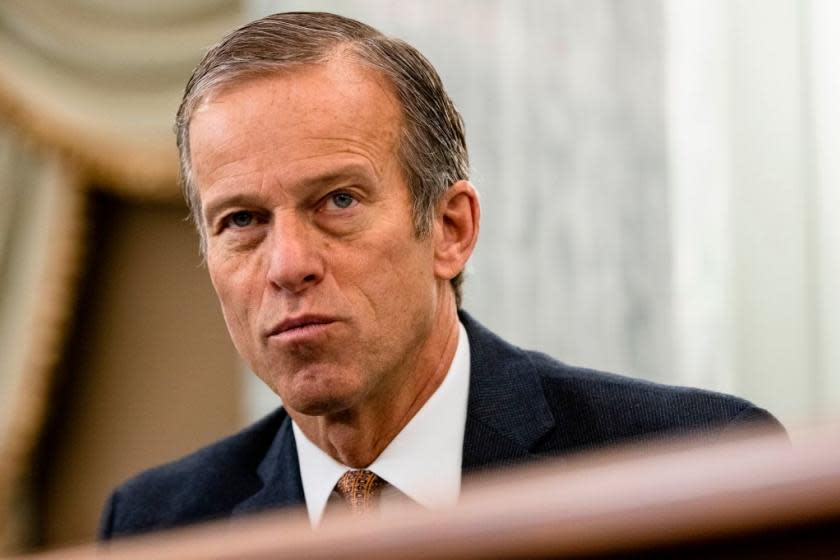 Trump goes after No. 2 Senate Republican John Thune, calling his 'political career over!!!'