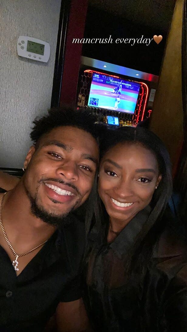 Simone Biles Calls Boyfriend Jonathan Owens Her ‘Man Crush Every Day ...