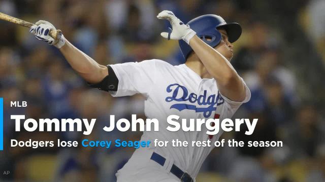 Dodgers lose Corey Seager for the rest of the season
