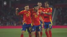 Pitchside Angle: Spain's goals in 5-1 victory over Northern Ireland