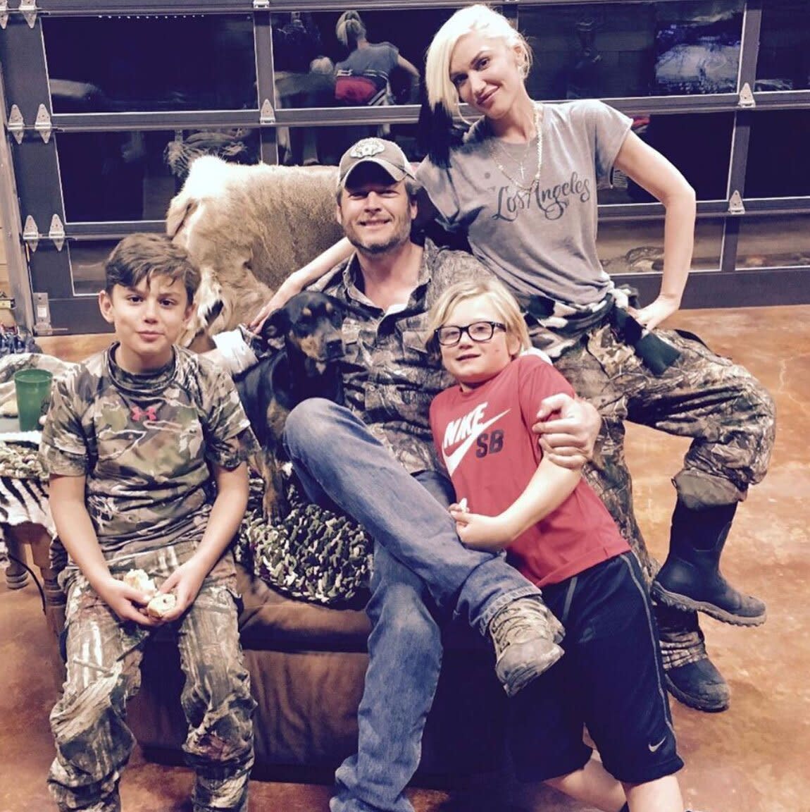 Blake Shelton ‘Having a Blast Being Stuck at Home’ with Gwen Stefani Amid Pandemic