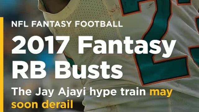Fantasy RB Busts 2017: The Jay Ajayi hype train may soon derail