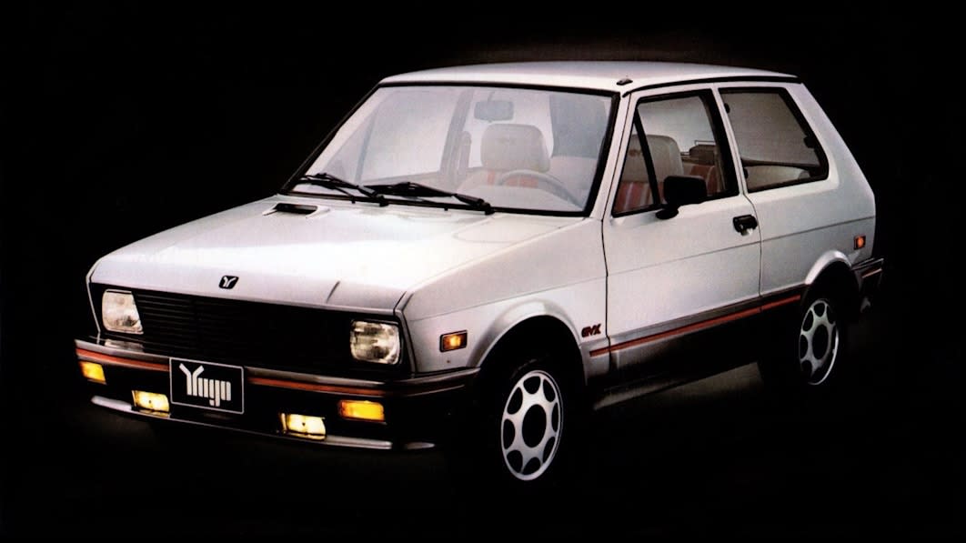 ...and long one of the nation's most despised vehicles, the Yugo is ga...