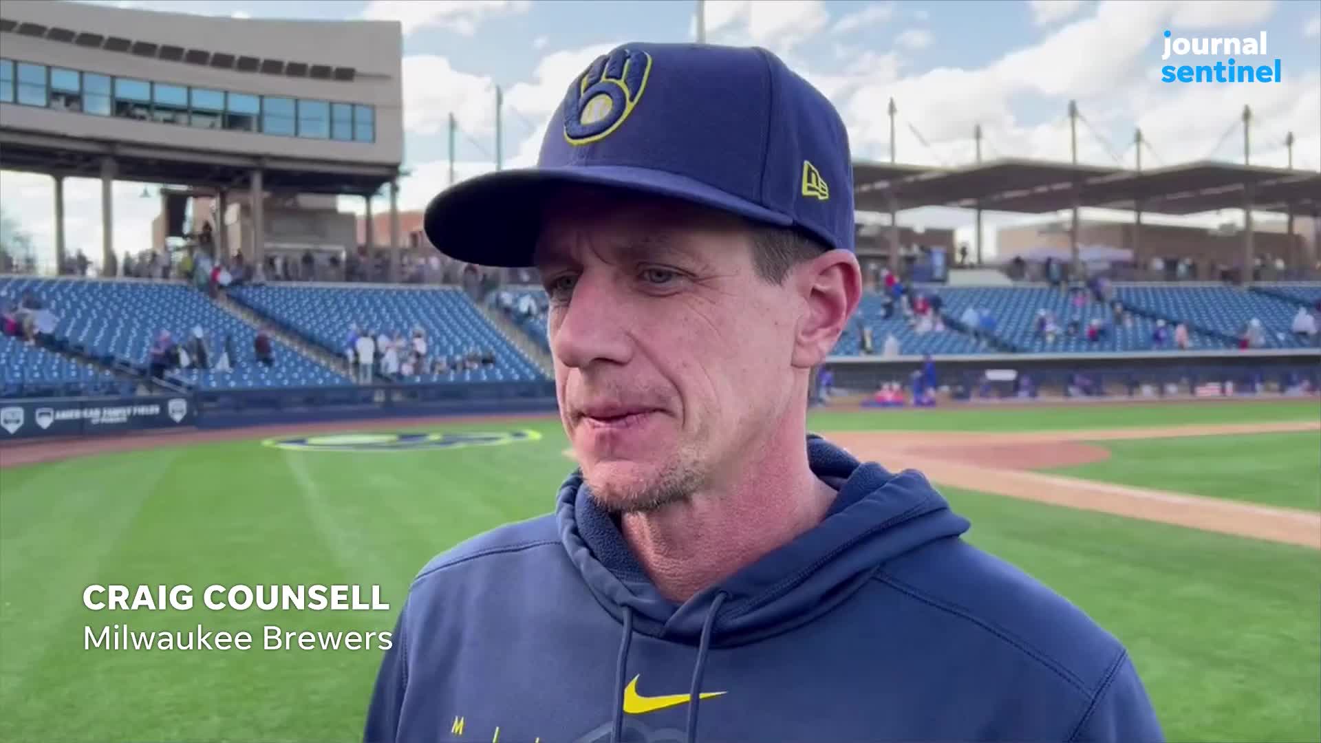 Craig Counsell talks about prospects after win over the Cubs