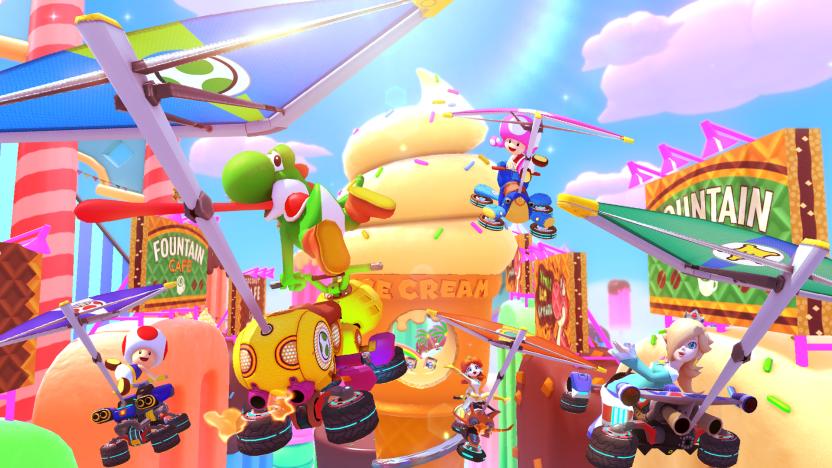 Sky High Sundae in Mario Kart 8 Deluxe