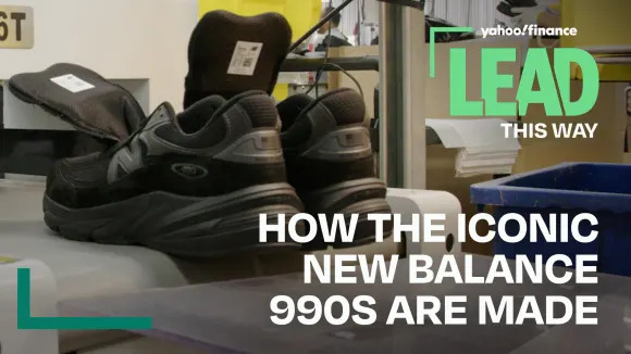 From heel to toe: How the iconic New Balance 990 is made