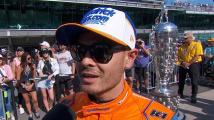 Larson: Indy qualifying 'better than anticipated'