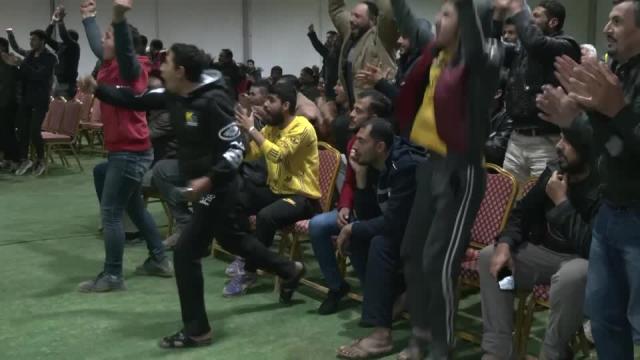 Syrian refugees enjoy World Cup in Jordan's Zaatari camp