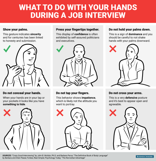 Heres What To Do With Your Hands During A Job Interview 