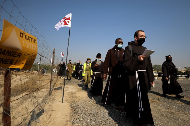 Mine-free river Jordan shrine ends 50 years waiting for Epiphany