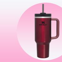 This glossy, cherry red Stanley tumbler makes the perfect Valentine's Day  gift (and it's actually in stock)