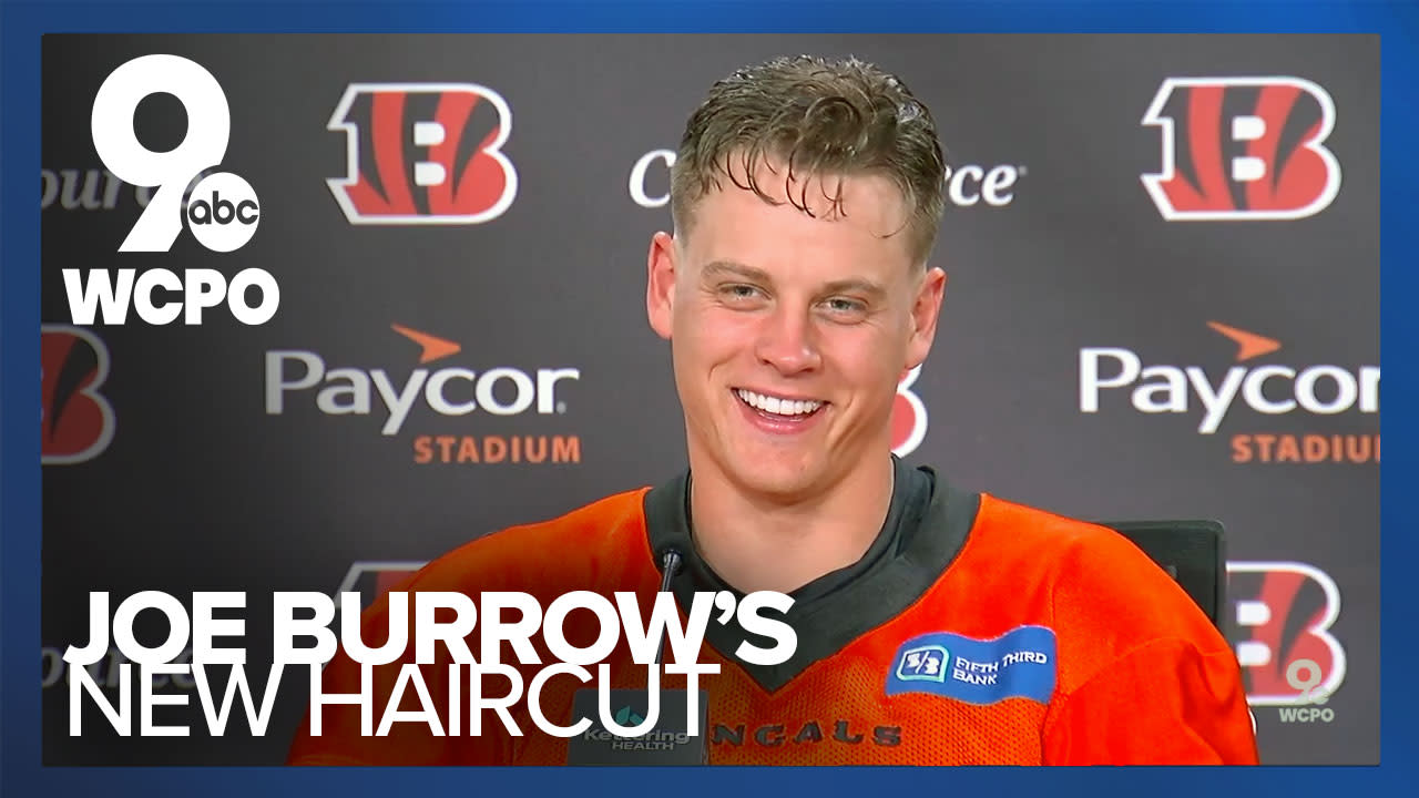 BRPROUD  Joe Burrow is just like us. He needs a haircut.