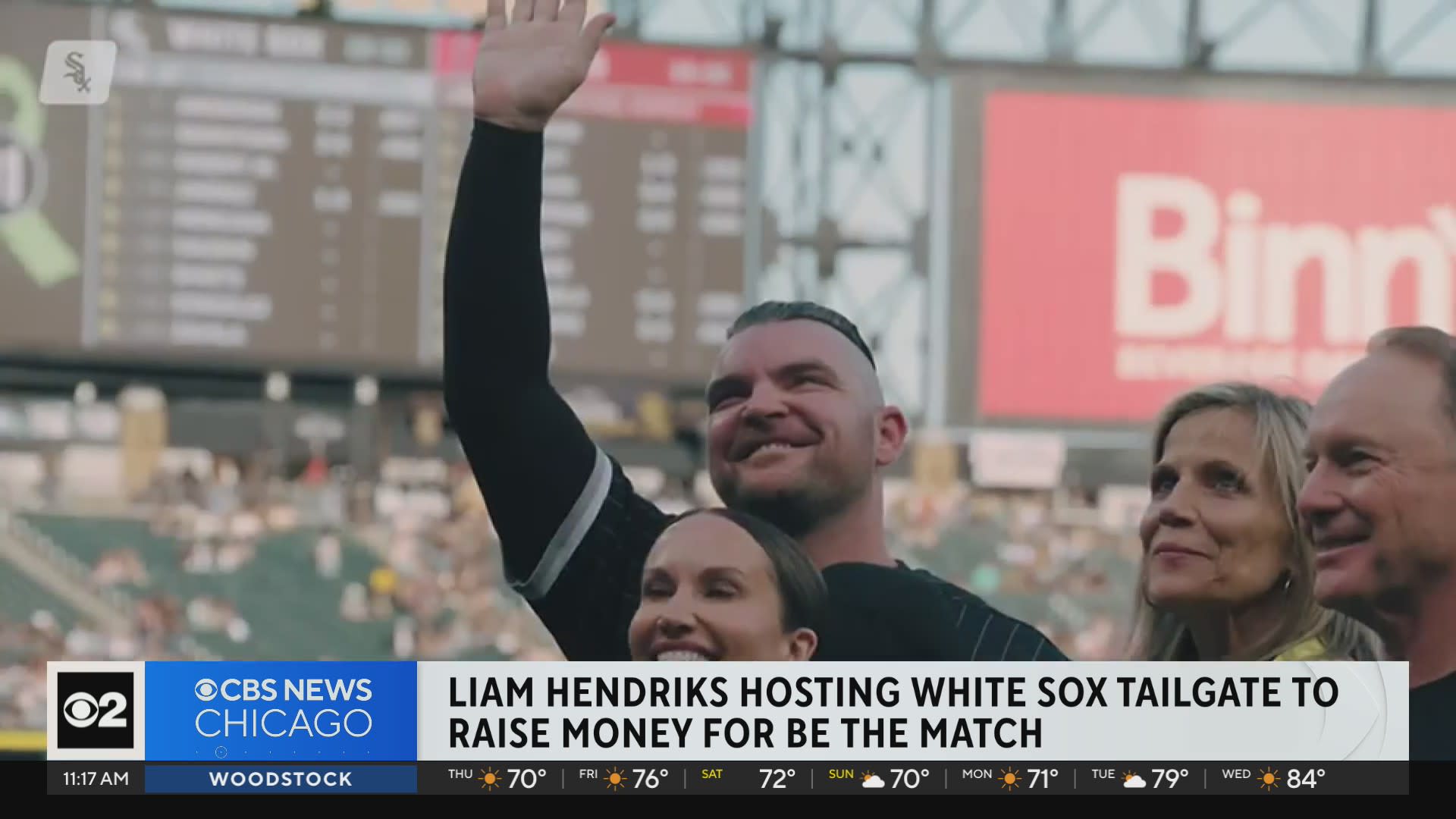 Liam Hendricks and DJ Pauly D Tailgate Party and Fundraiser : r/whitesox