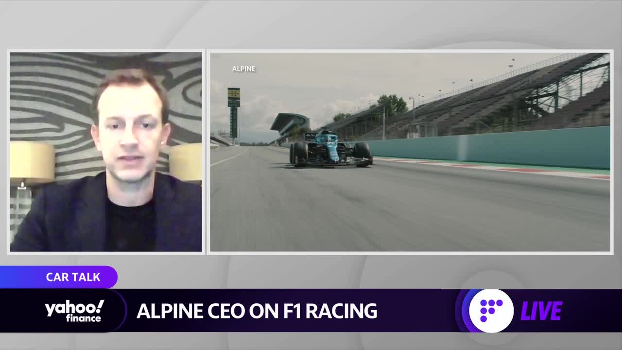 Alpine CEO on the business of F1 racing