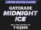 7-Eleven, Inc. to Release New Limited Edition Gatorade Thirst Quencher Flavor: Midnight Ice