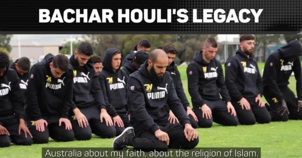 Sense of peace in everyone's heart - Bachar Houli's legacy ...