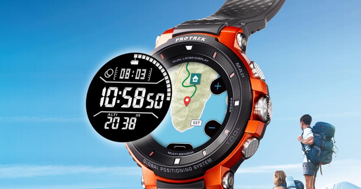 Casio's new smartwatch features offline maps and tracking Engadget