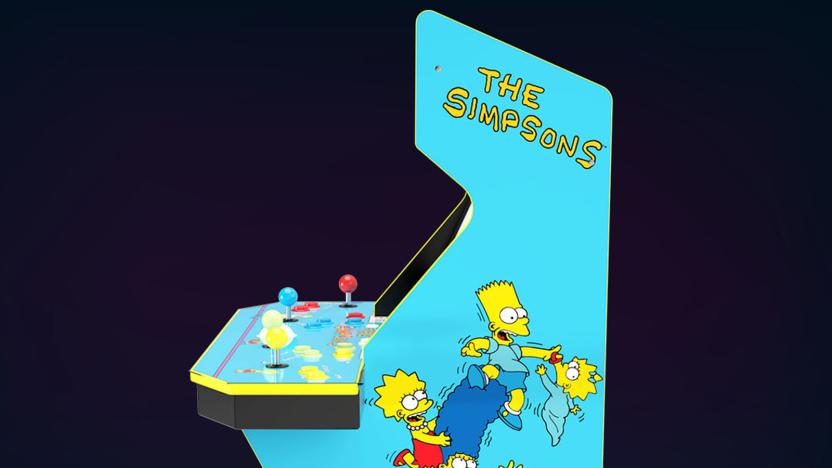 'The Simpsons' retro arcade game cabinet from Arcade1Up