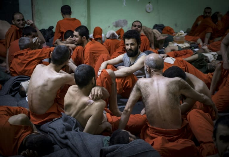 Amputee Boy Porn - In a Kurdish prison, former IS fighters never see the sun