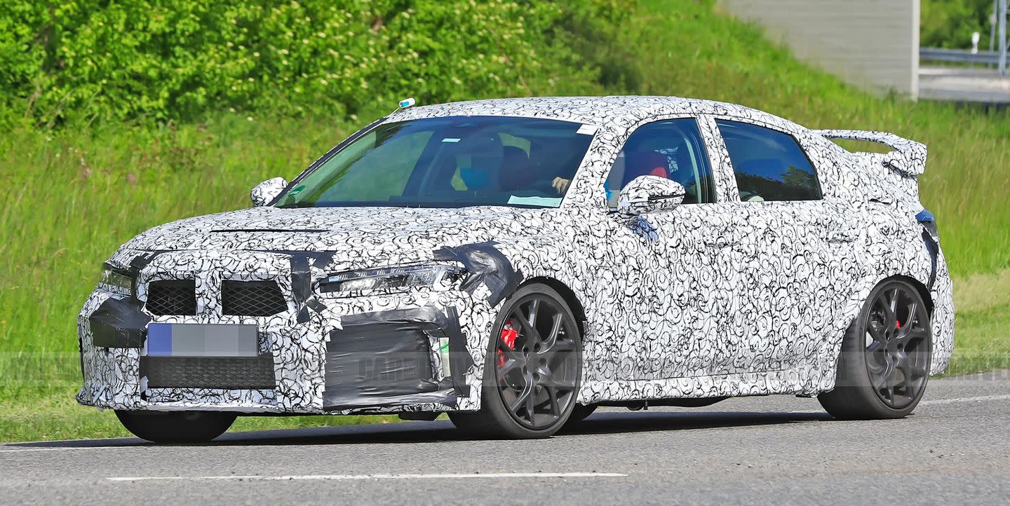 2022 Honda Civic Type R Spy Photos Give First Look at 11th ...