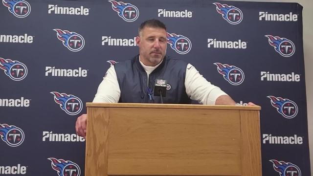 Tennessee Titans coach Mike Vrabel evaluates loss vs. Kansas City Chiefs
