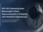 AAO Late-Breaking: Kiora's Small Molecule Photoswitch Demonstrates Meaningful Vision Improvements in Blind Patients with Retinitis Pigmentosa