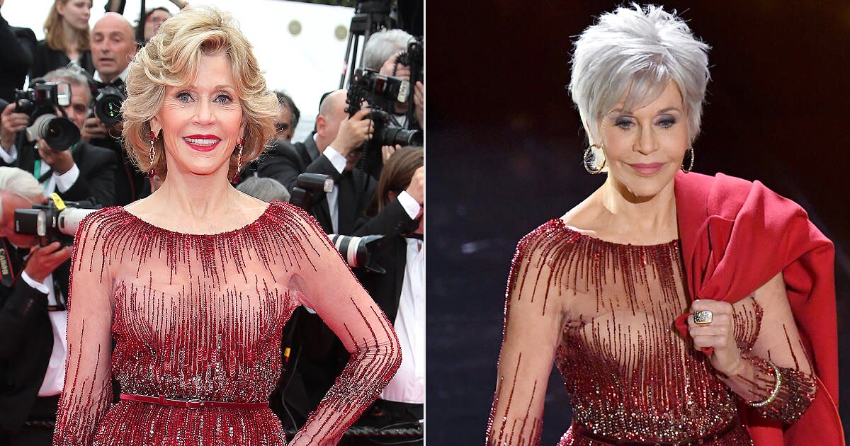 Jane Fonda S Hair Colorist On Her Gray Pixie Cut At The 2020 Oscars She S Not Afraid Of Change