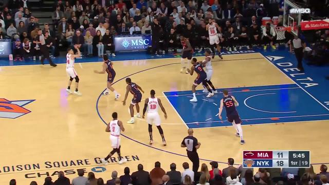 Top plays from New York Knicks vs. Miami Heat