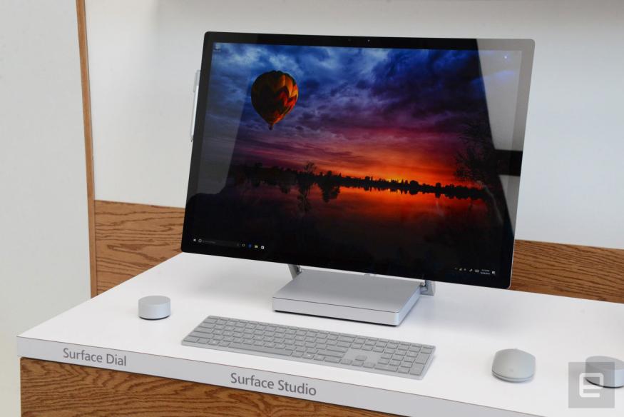 Microsoft's big-screen Surface Studio is an engineering marvel | Engadget