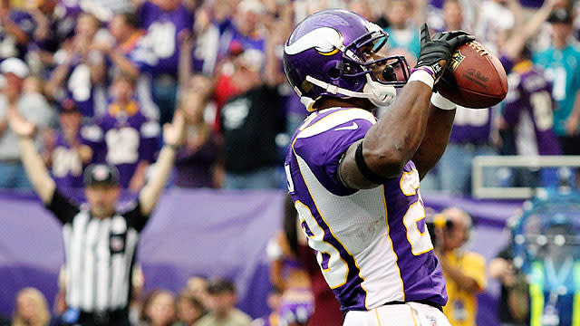 Adrian Peterson's unpredictable opener