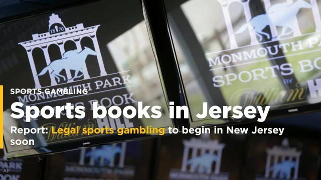 Report: Legal sports gambling to begin in New Jersey soon