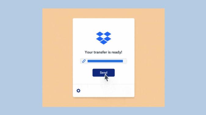 Dropbox Transfer lets you send up to 100GB of files at once