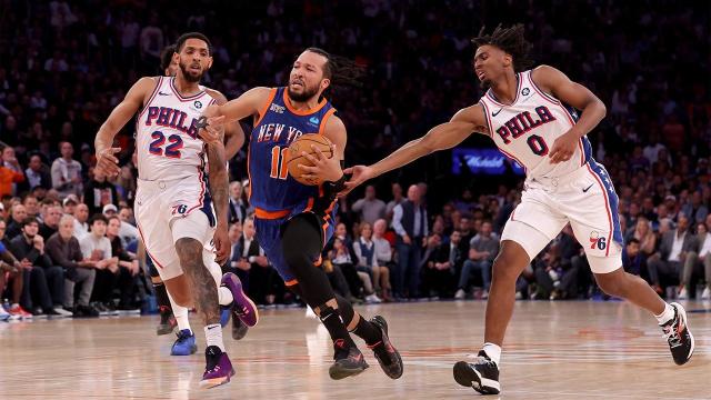 'Absurd' Knicks-76ers series & LeBron's future
