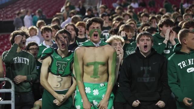 KHSAA football 2022: St. Xavier beats rival Trinity at Louisville's Cardinal Stadium