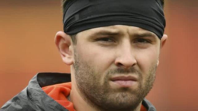 Browns QB Baker Mayfield speaks on Duke Johnson showing up to training camp