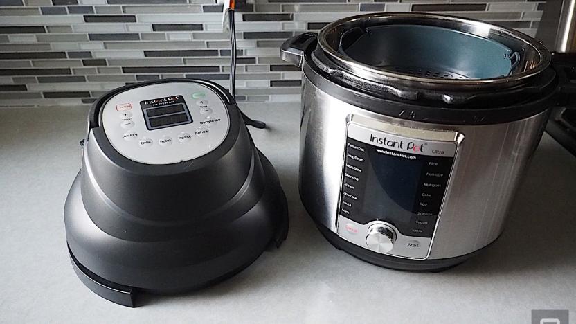 Instant Pot with Air Fryer Lid