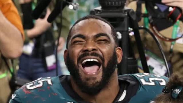 Super Bowl hero Brandon Graham got some nasty fan mail because he won't attend the visit to the White House