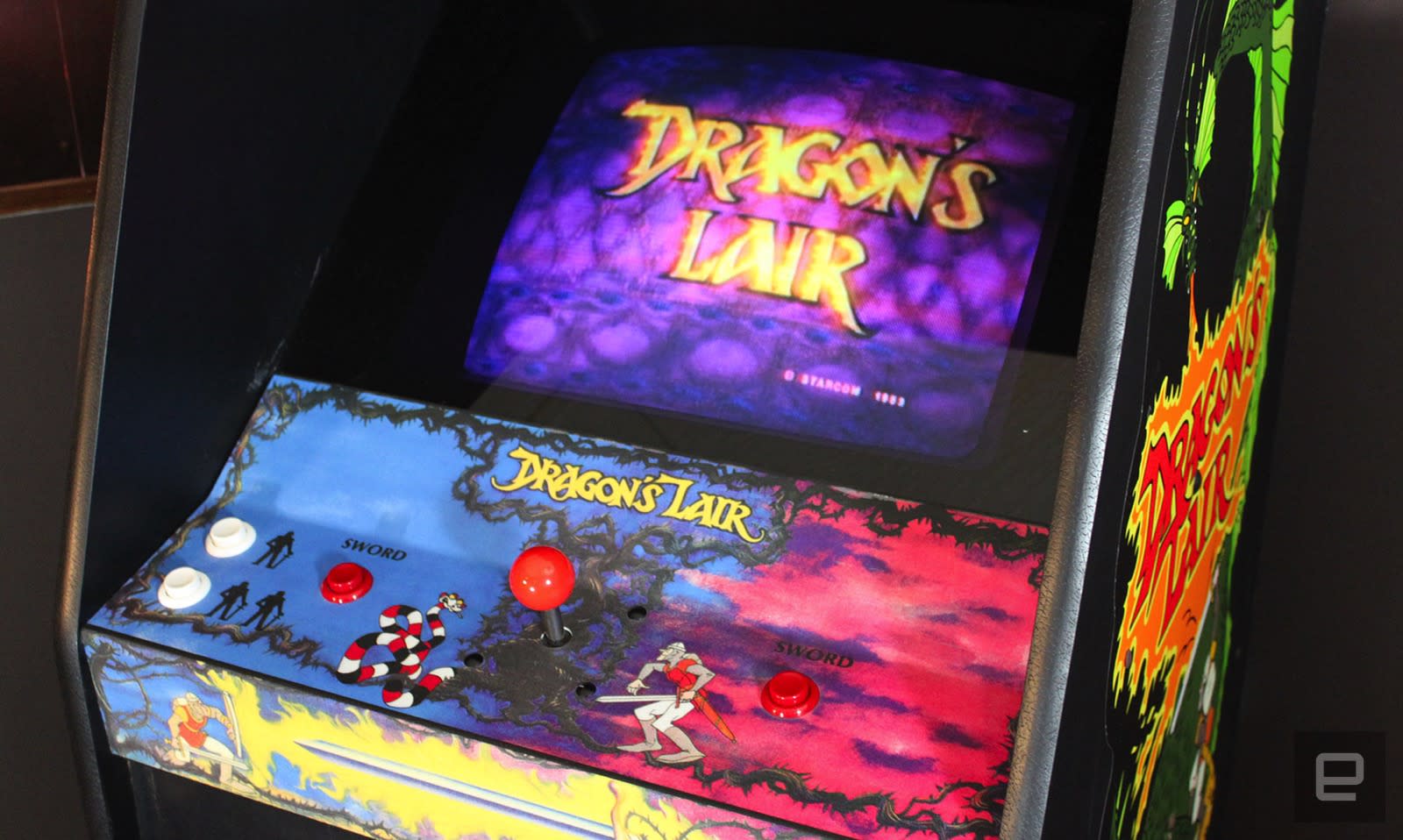 dragon lair arcade game