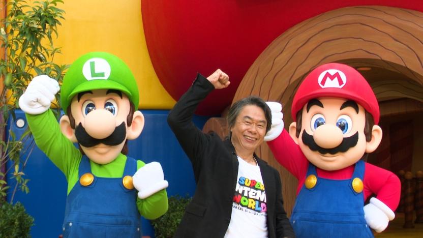 Super Nintendo World tour - Shigeru Miyamoto