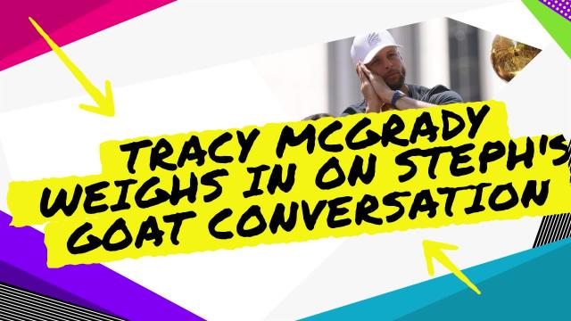 Is Steph Curry in the GOAT conversation? Tracy McGrady weighs in