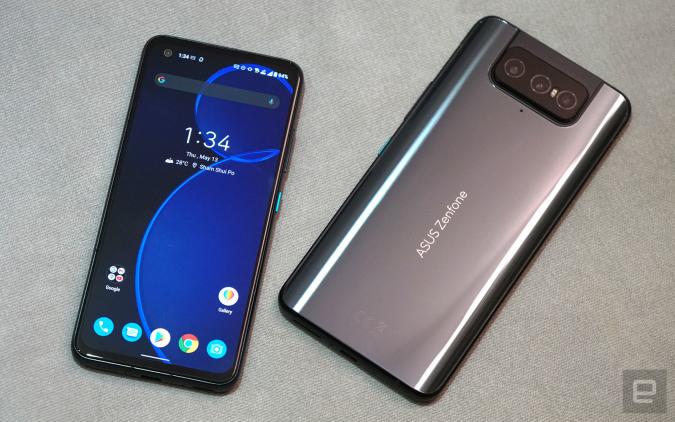 ASUS' Zenfone 8 series includes a compact flagship and a flip camera