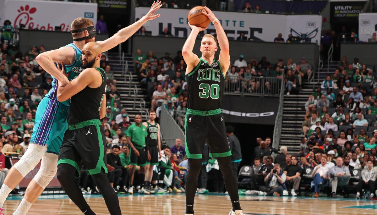 Celtics-Hornets takeaways: Hauser catches fire from 3 in C's win