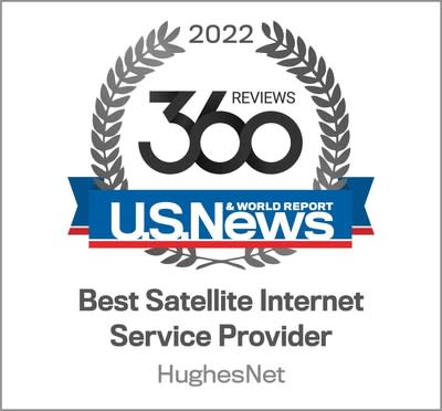 HughesNet Named Best Rural Internet Provider, Best Satellite Internet Provider by U.S. News & World Report