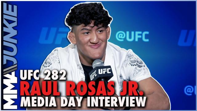 Raul Rosas Jr. explains important, unexpected sacrifices ahead of debut at UFC 282