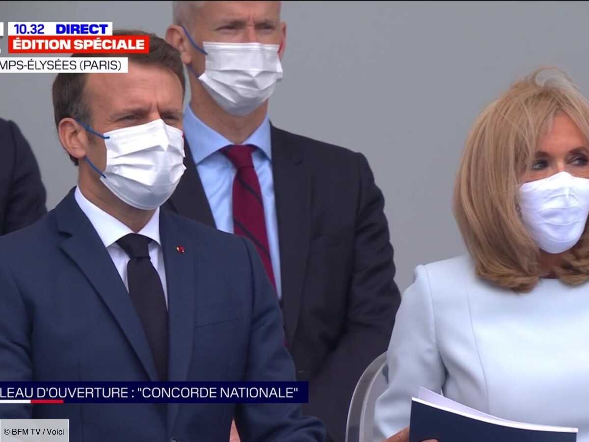 this gesture of Brigitte Macron which scandalized viewers