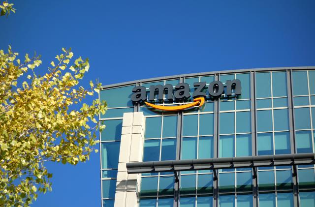 Amazon corporate office building in Sunnyvale, California 